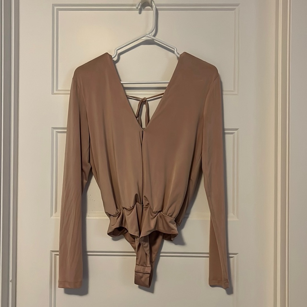 Dusty rose bodysuit